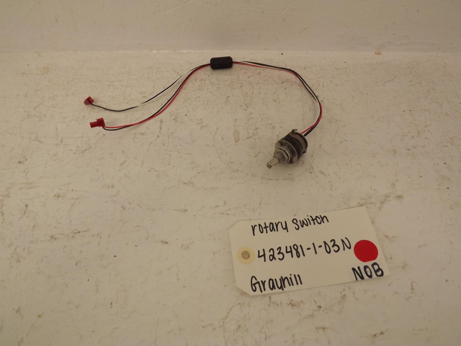 Grayhill Range 423481-1-03N Rotary Switch New Out of Box Grayhill Range 423481-1-03N Rotary Switch New Out of Box